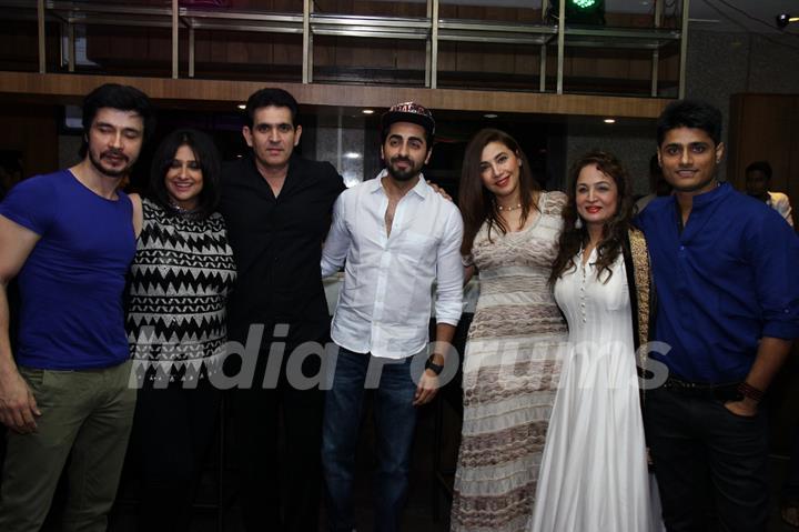 Darshan Kumar, Omung Kumar, Ayushmann Khurrana at Smita Thackarey's Birthday Bash