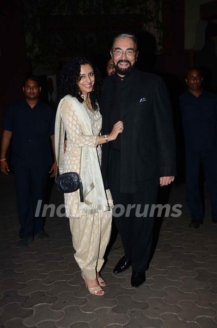 Kabir Bedi at Queenie Singh's Wedding Bash