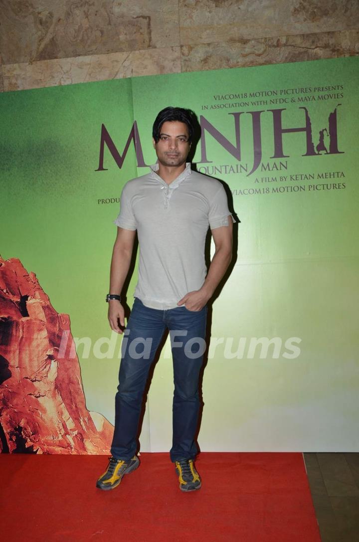 Rahul Bhat at Screening of Manjhi - The Mountain Man