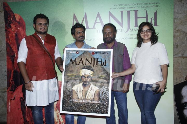 Ketan Mehta and Nawazuddin Siddiqui at Screening of Manjhi - The Mountain Man