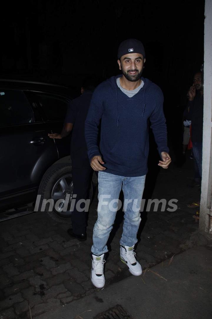 Ranbir Kapoor Attends Special Screening of Phantom