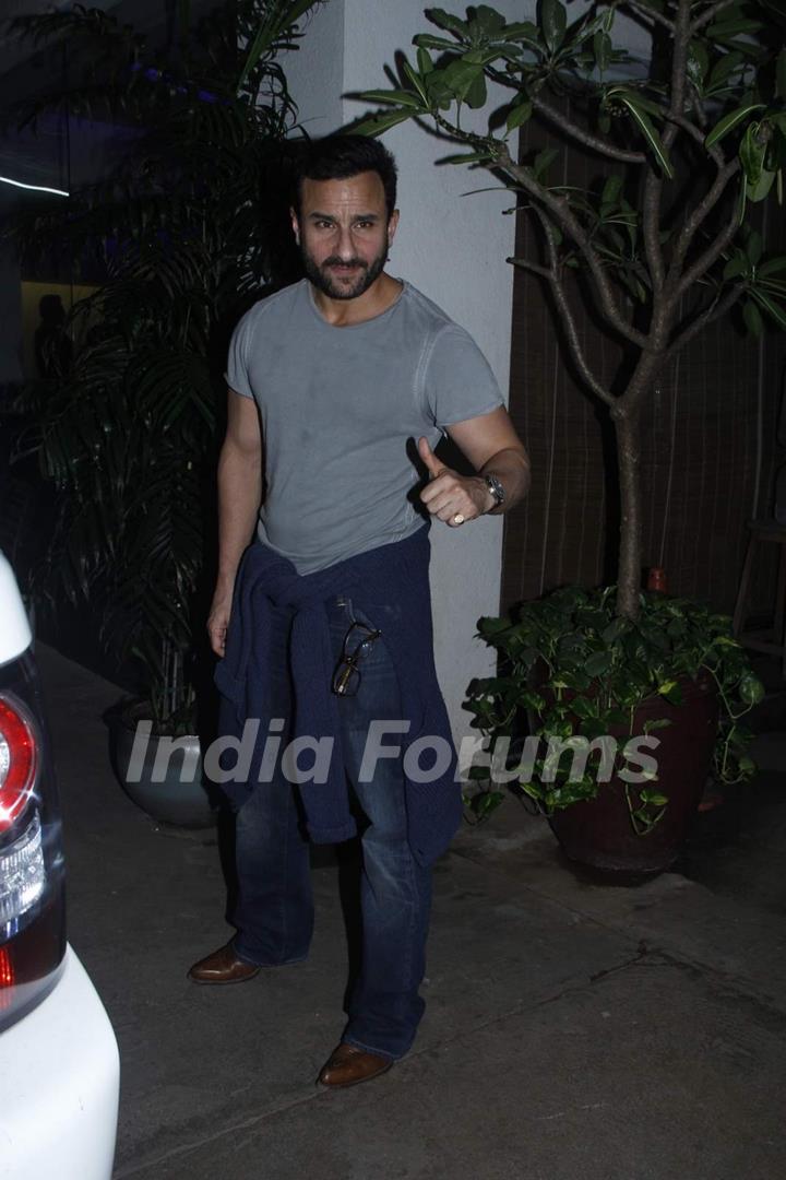 Saif Ali Khan at Special Screening of Phantom