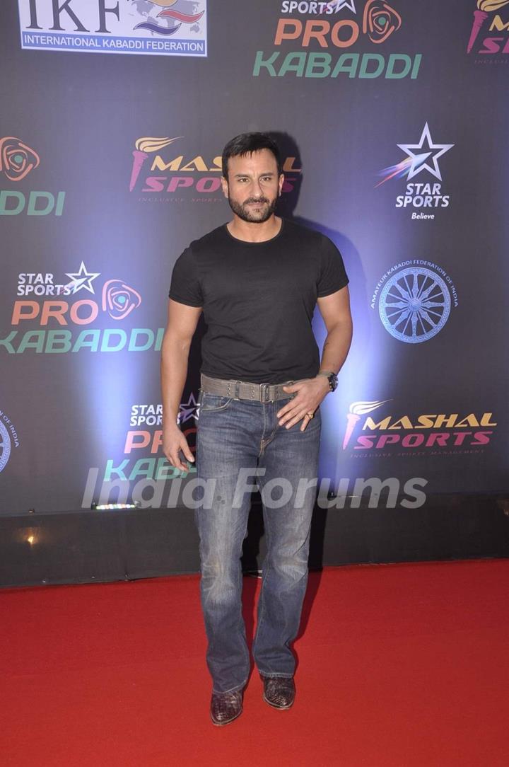 Saif Ali Khan at Pro Kabaddi Finale