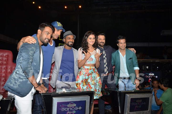 Anil Kapoor and John Abraham for Promotions of Welcome Back on Dance Plus