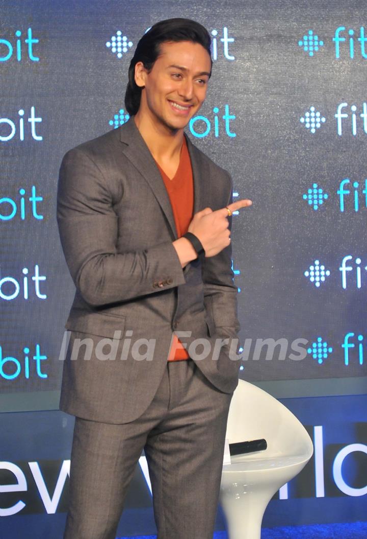 Tiger Shroff at Fitbit Launch