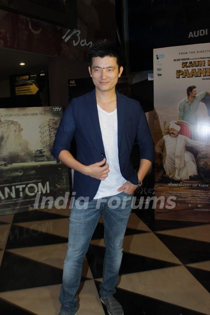 Meiyang Chang at Screening of Baankey Ki Crazy Baraat