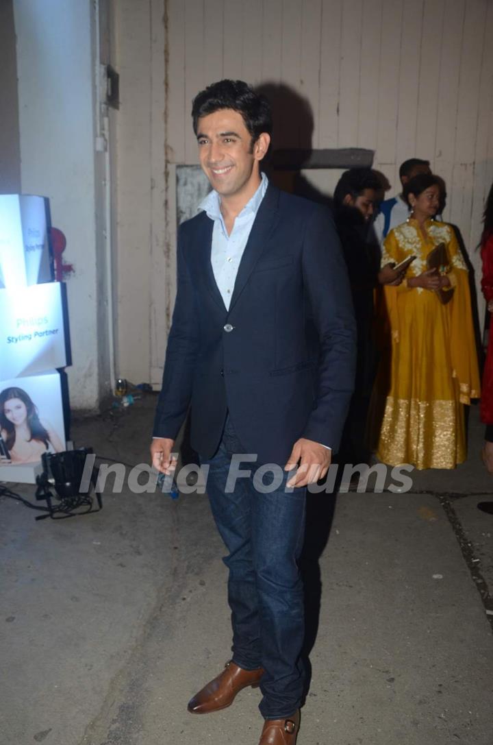 Amit Sadh at Lakme Fashion Week