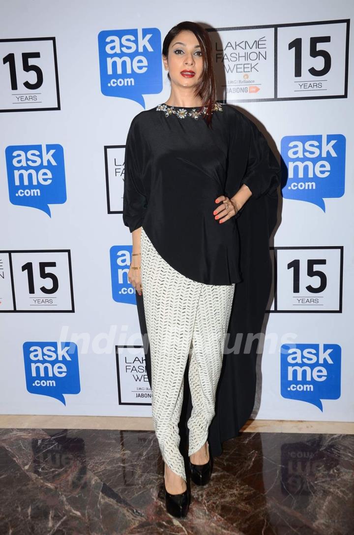 Tanishaa Mukherji at Lakme Fashion Week