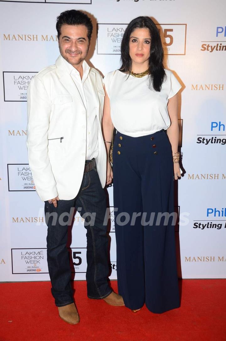 Sanjay Kapoor at Lakme Fashion Week