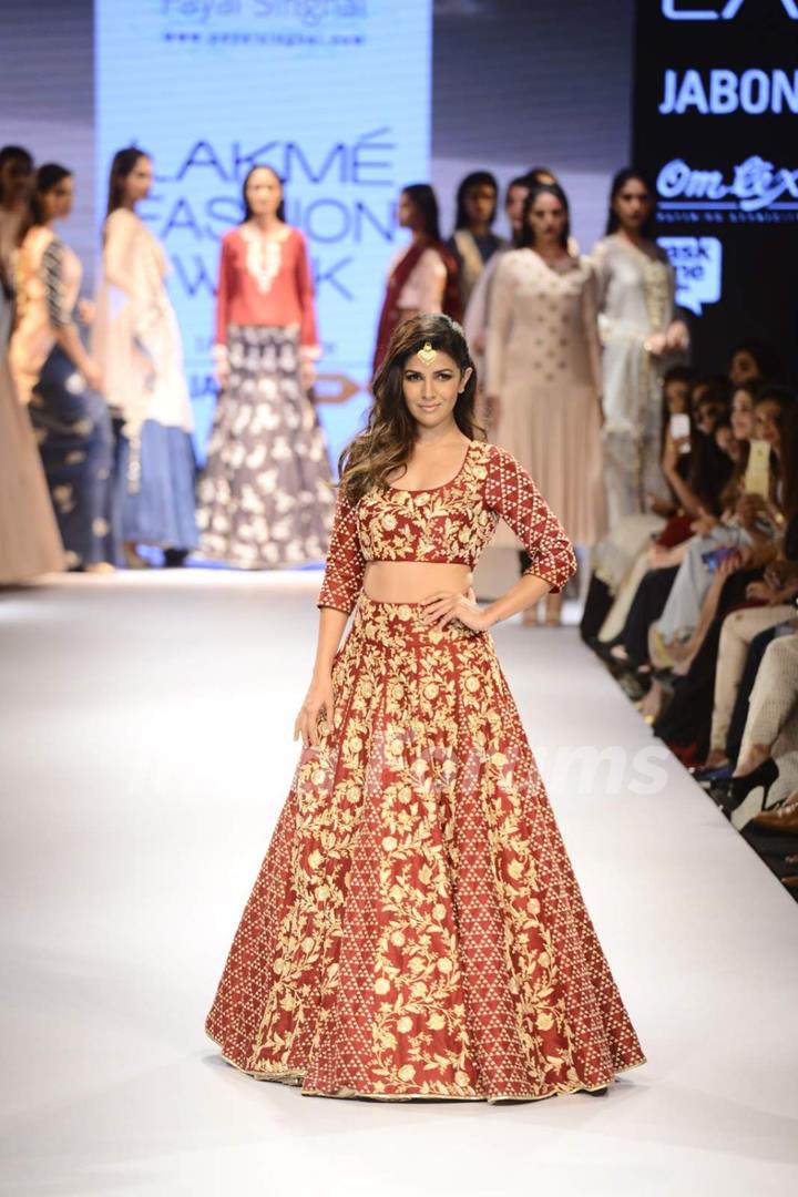 Nimrat Kaur at Lakme Fashion Week