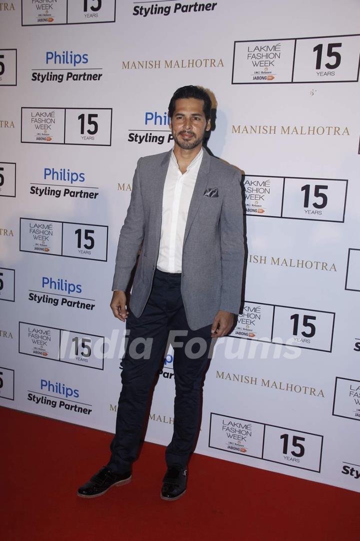 Dino Morea at Lakme Fashion Week