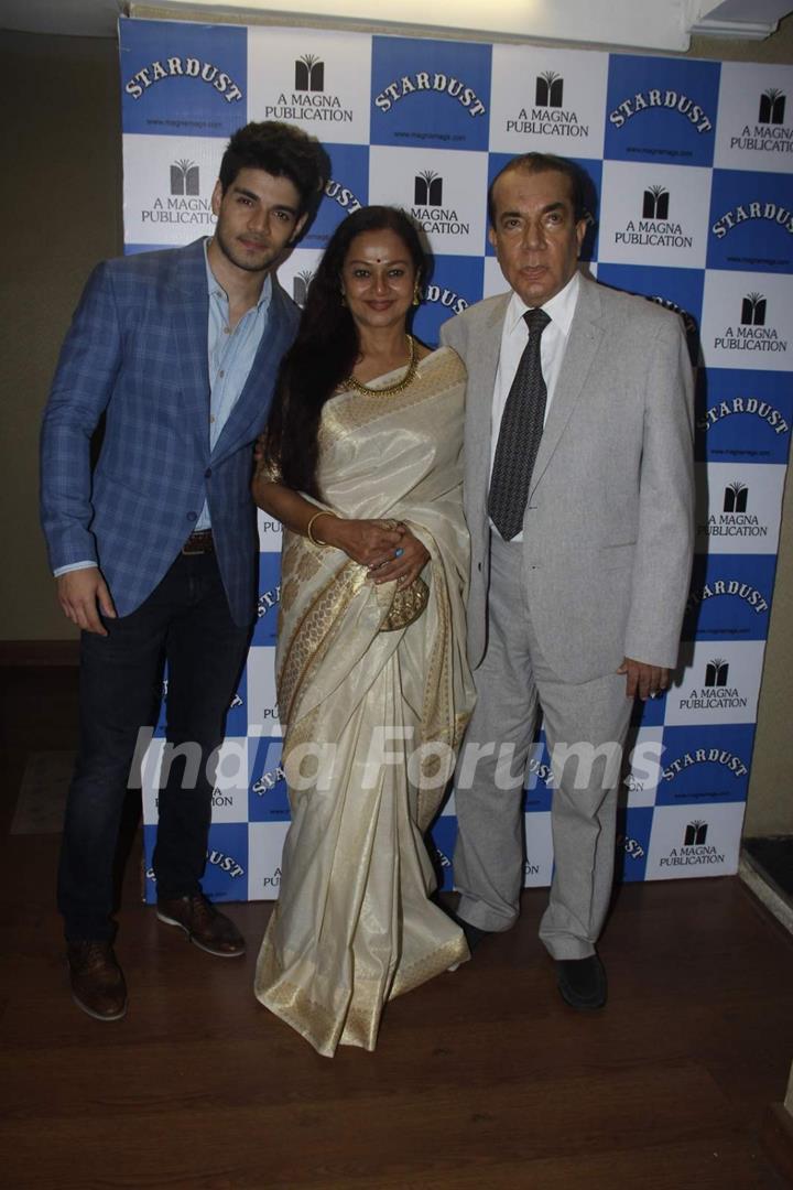 Sooraj Pancholi and Zarina Wahab at Stardust Cover Launch