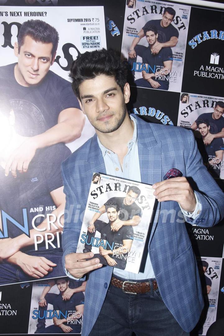 Sooraj Pancholi at Stardust Cover Launch