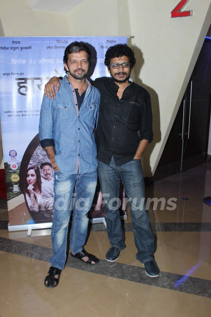 Umesh Kulkarni at Premiere of Marathi Movie 'Highway'