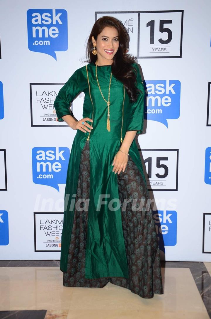 Rashmi Nigam at Lakme Fashion Week