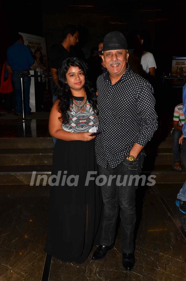 Rajesh Puri poses for the media at the Special Screening of Kaun Kitney Paani Mein