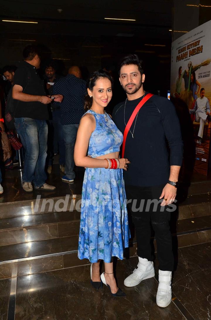 Vikas Manaktala and Gunjan Walia at the Special Screening of Kaun Kitney Paani Mein