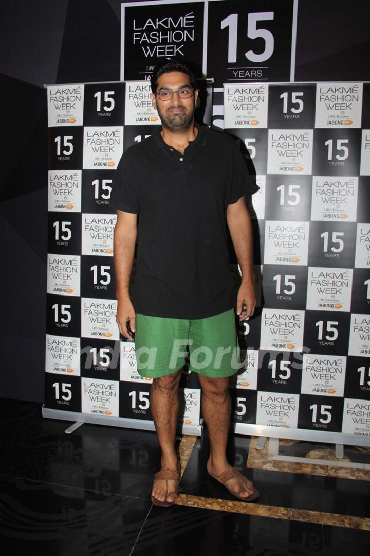 Kunaal Roy Kapur at Lakme Fashion Week Day 3