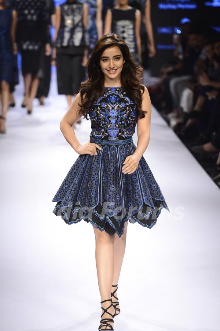 Neha Sharma at Lakme Fashion Week Day 3