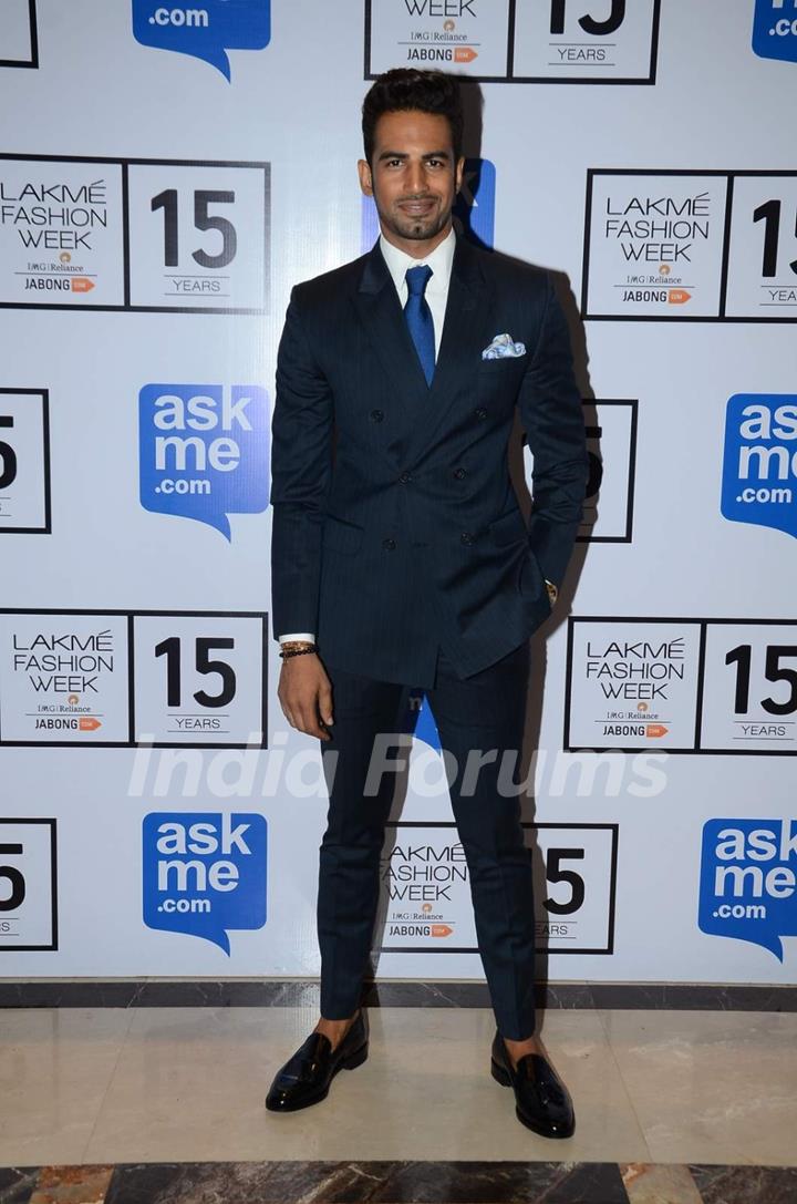 Upen patel at Lakme Fashion Week Day 5