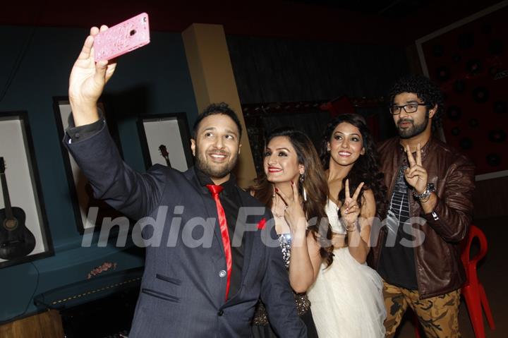 Ash King, Aakriti Kakkar, Neeti Mohan and Siddharth Mahadevan at Grand Finale of The Voice : India