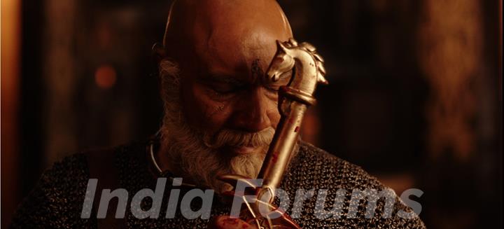 Sathyaraj As Kattapa in Baahubali