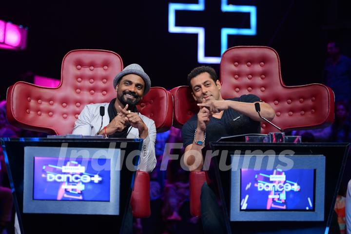 Salman Khan Poses For Media During Promotions of Hero on Dance Plus