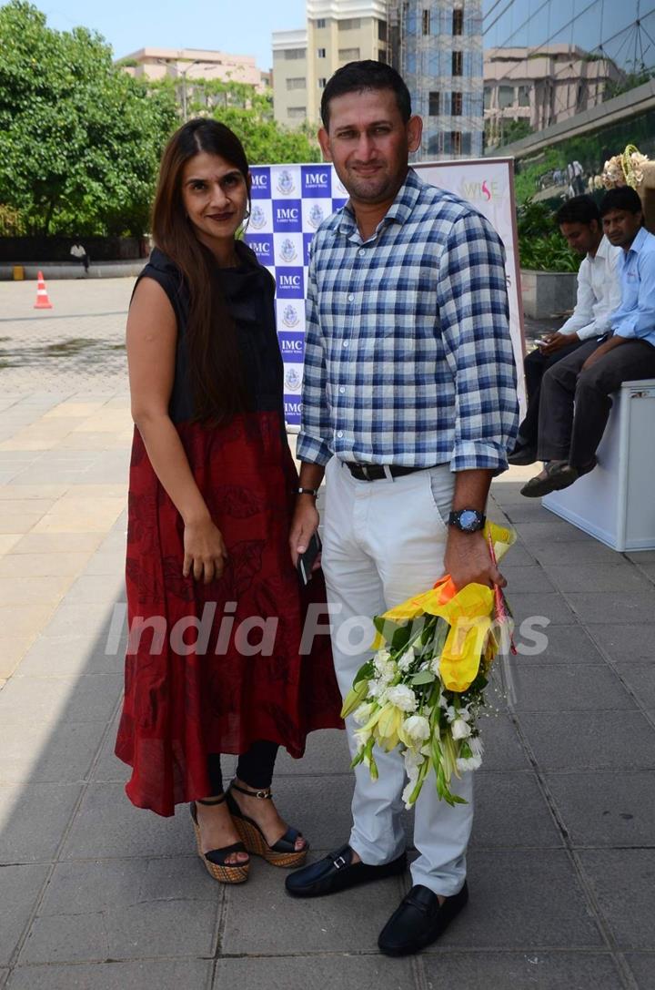 Ajit Agarkar at IMC Ladies Exhibition