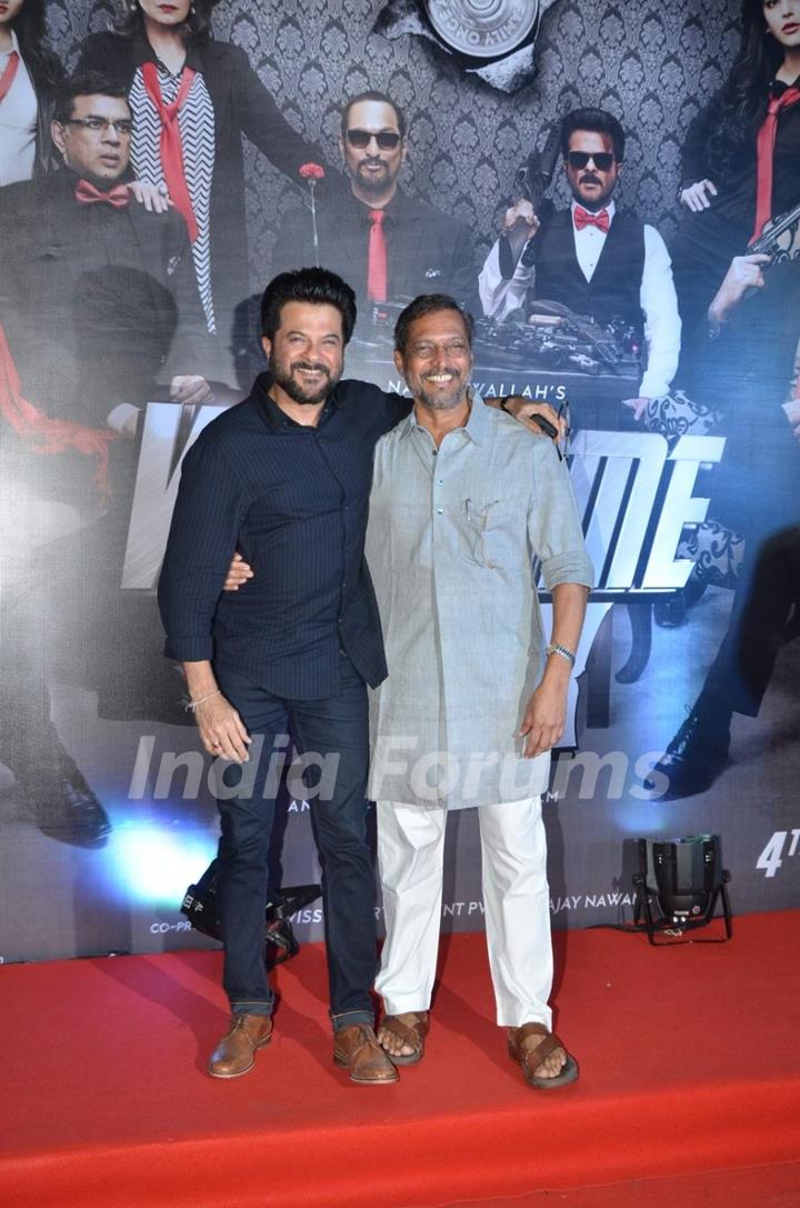 Anil Kapoor and Nana Patekar at Premiere of Welcome Back