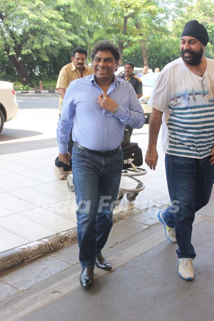 Johny Lever Snapped at Airport