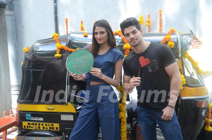 Athiya Shetty and Sooraj Pancholi for Promotions of Hero at Sophia College