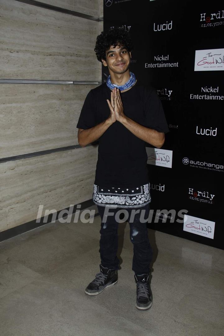 Ishaan Khattar at Elijah Wood Bash