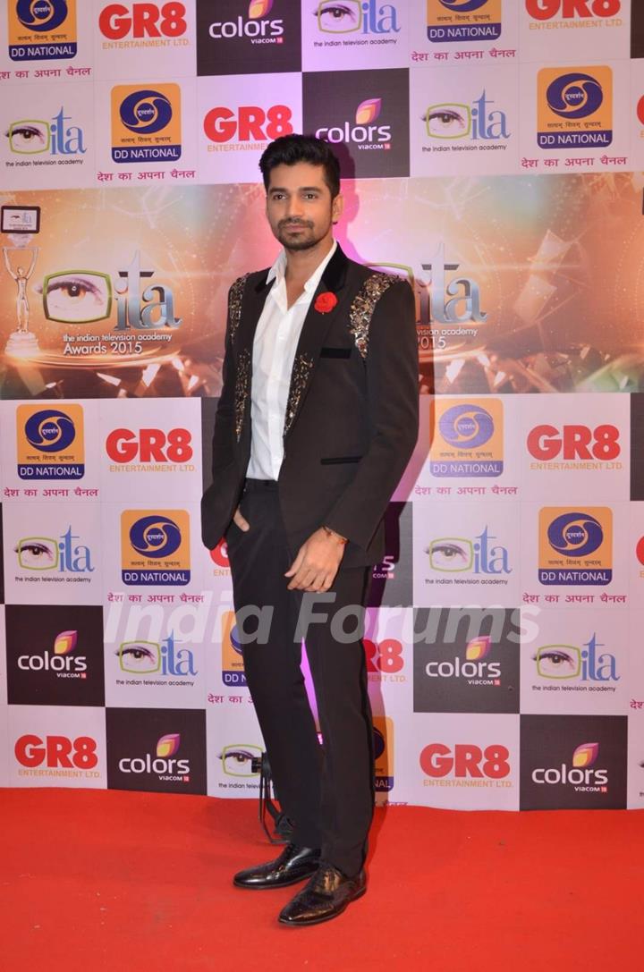 Vishal Singh at GR8 ITA Awards