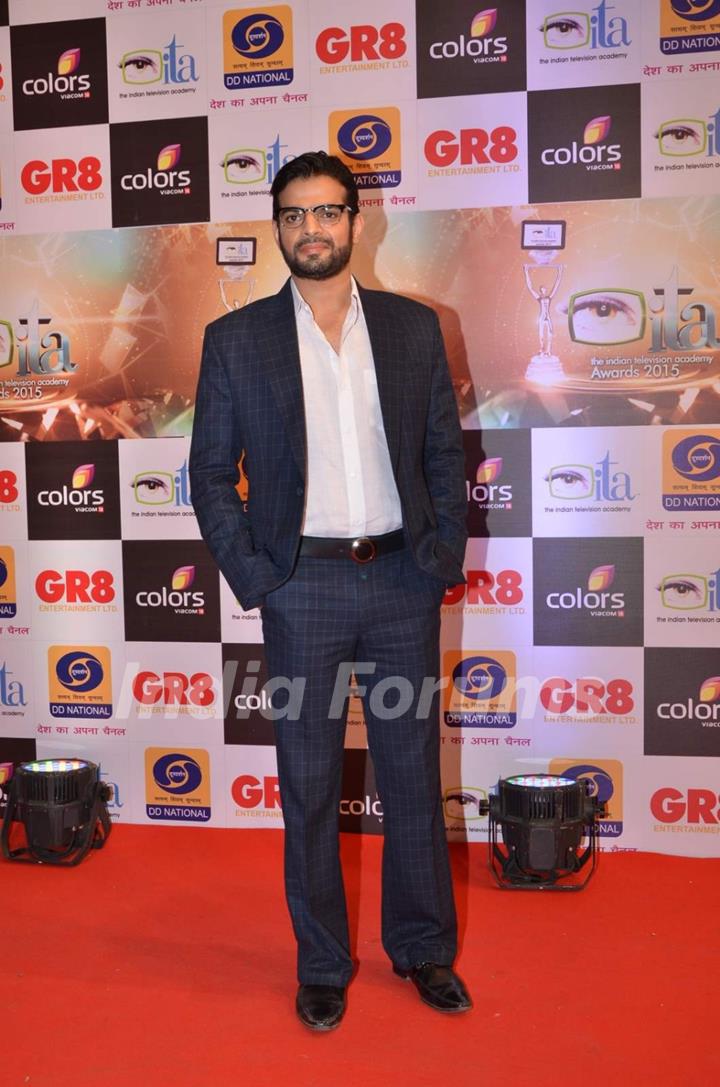 Karan Patel at GR8 ITA Awards