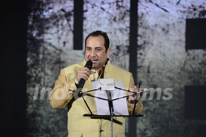 Rahat Fateh Ali Khan at Music Launch of 'Hero'