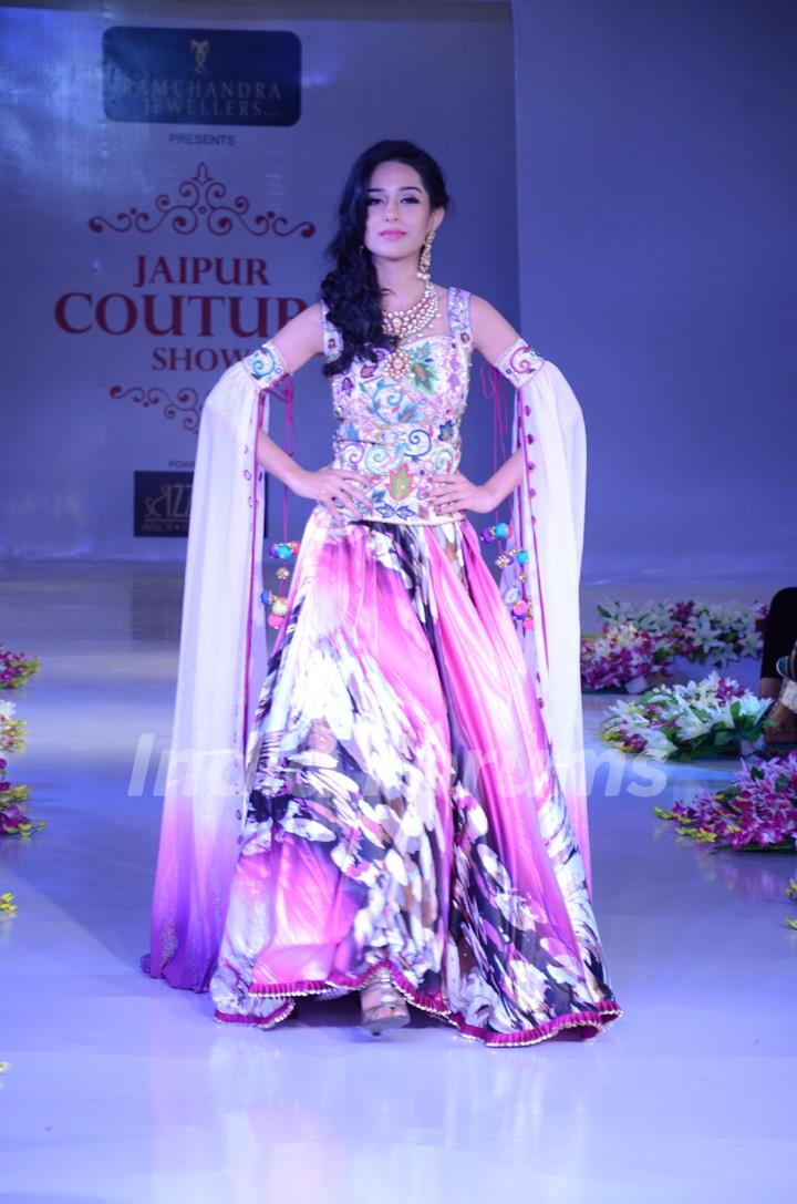 Amrita Rao at Jaipur Couture Show