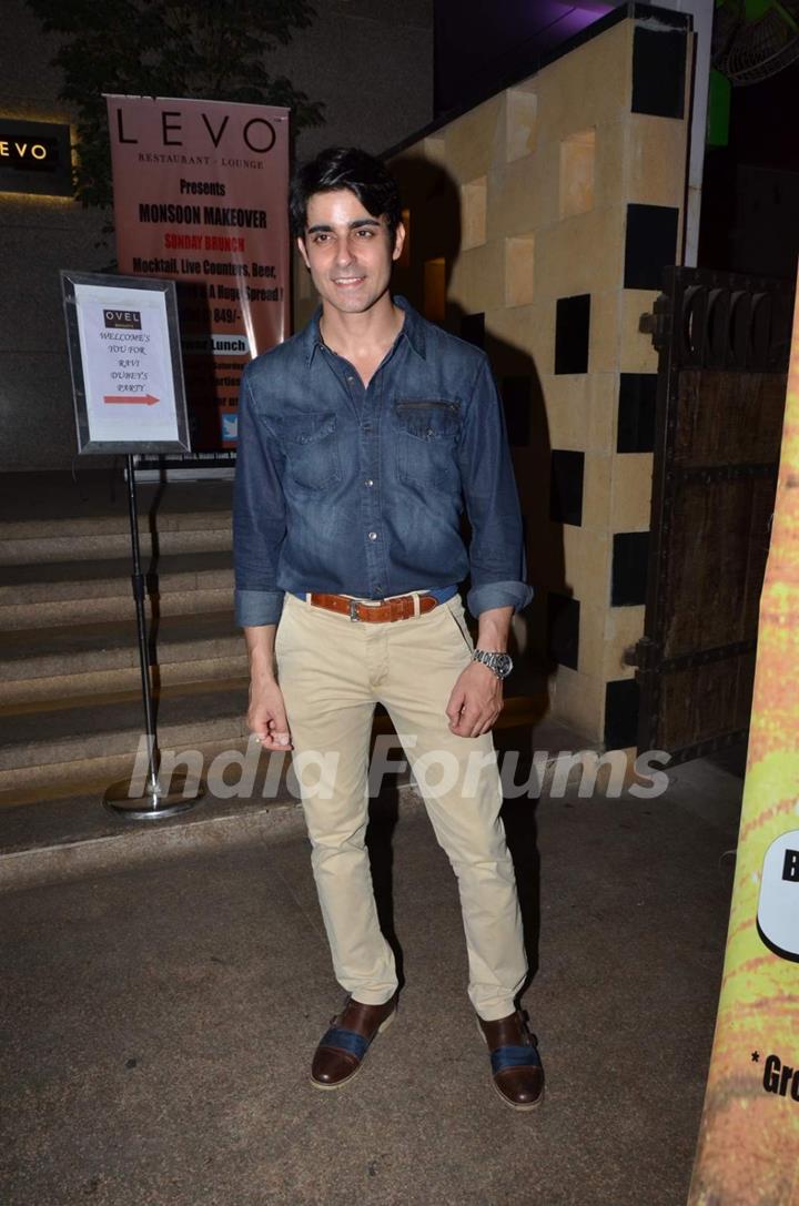 Gautam Rode at Sargun Mehta's Birthday Bash