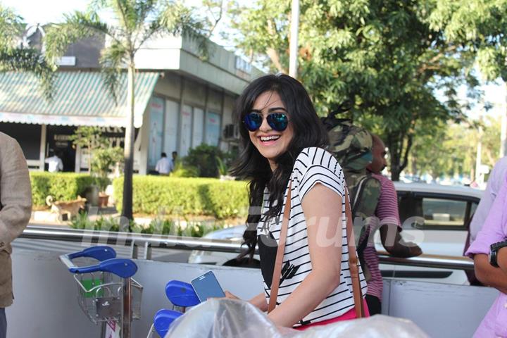 Adah Sharma Snapped at Airport