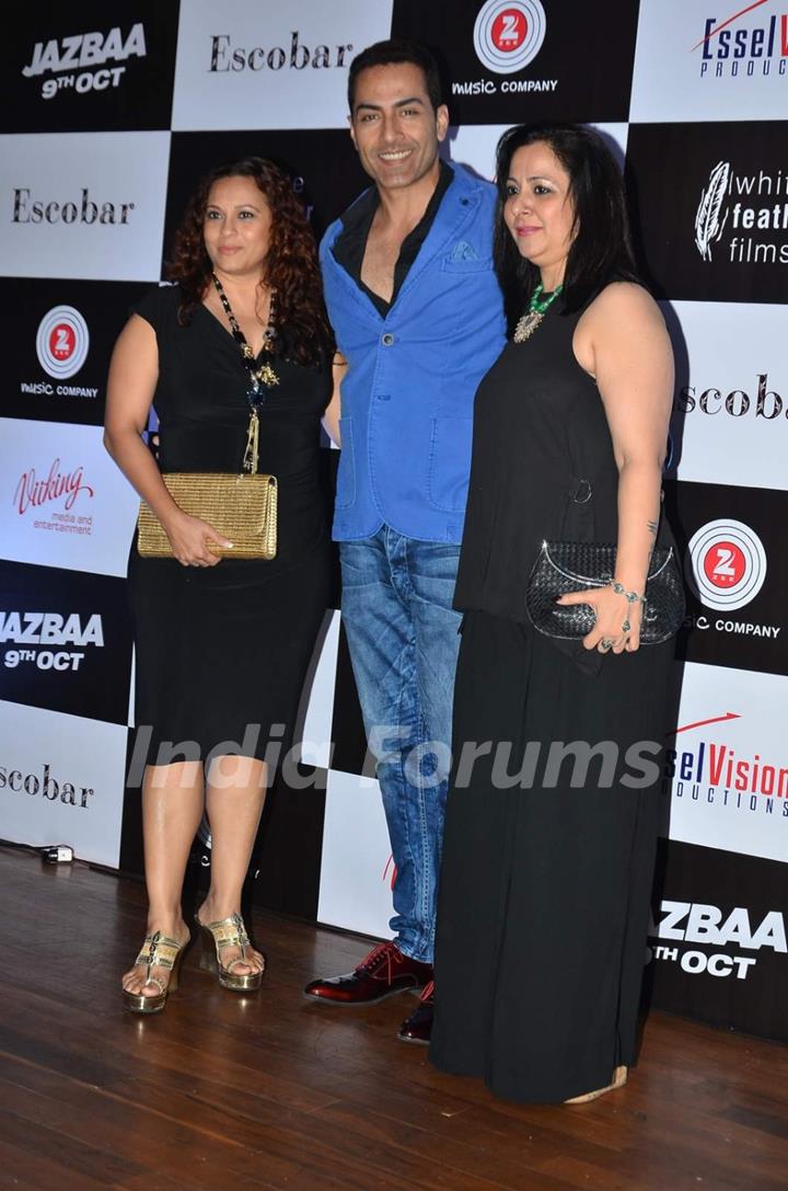 Sudhanshu Pandey at Song Launch of Jazbaa