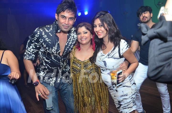 Rahul Raj and Pratyusha Banerjee at Janvi Vora's Birthday Bash