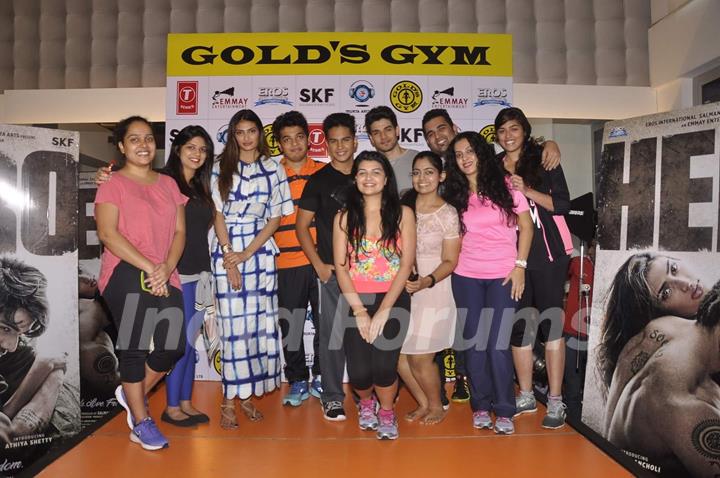 Promotions of Hero at Gold's Gym