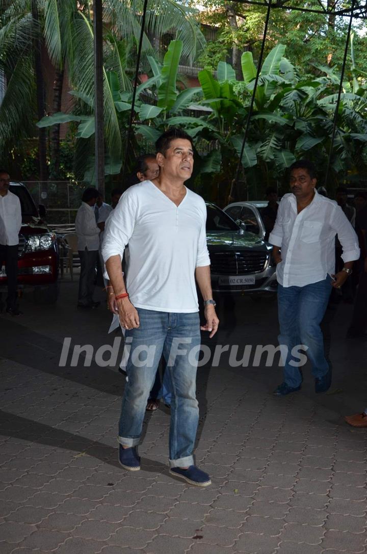 Sudesh Berry at Aadesh Shrivastava's Prayer Meet