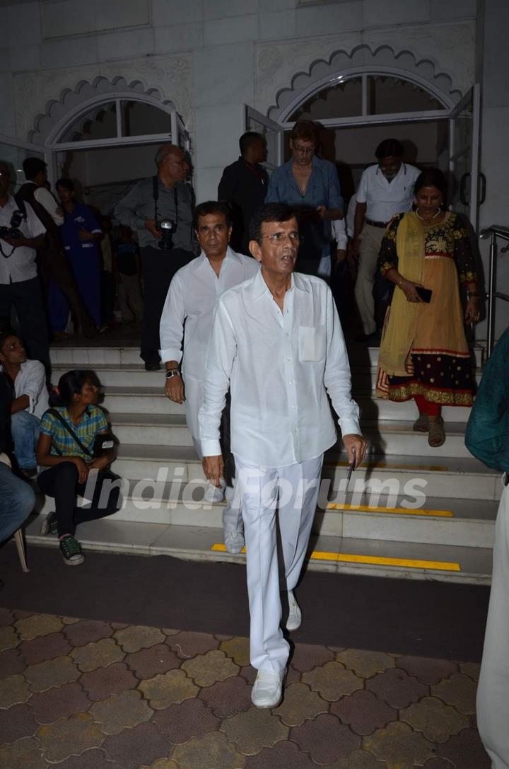 Abbas - Mustan at Aadesh Shrivastava's Prayer Meet