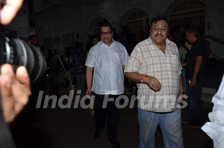 Ramesh Taurani at Aadesh Shrivastava's Prayer Meet