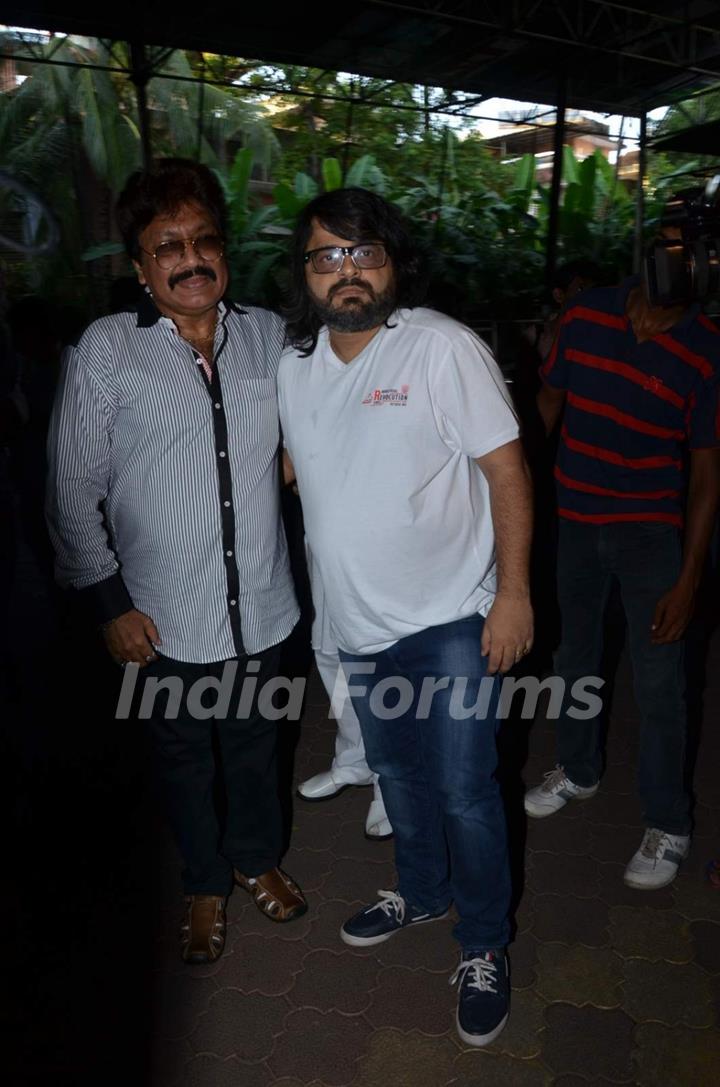 Pritam at Aadesh Shrivastava's Prayer Meet