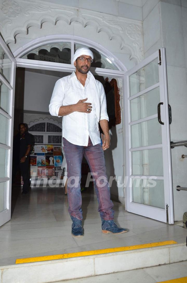 Javed Jaffery at Aadesh Shrivastava's Prayer Meet