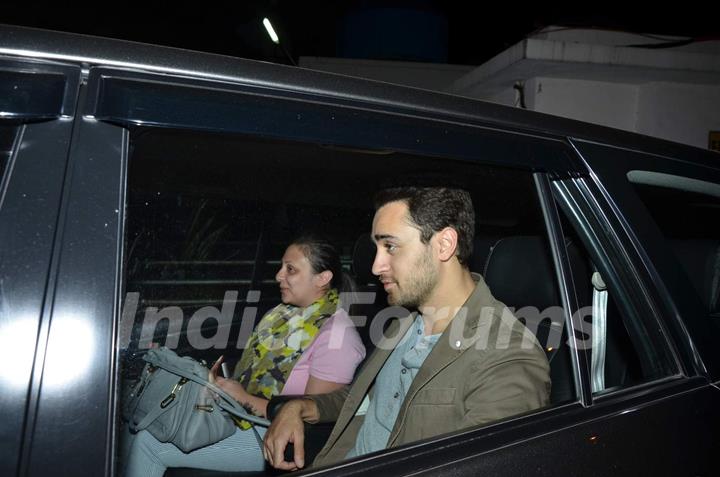 Imran Khan and Avantika Snapped at PVR Juhu