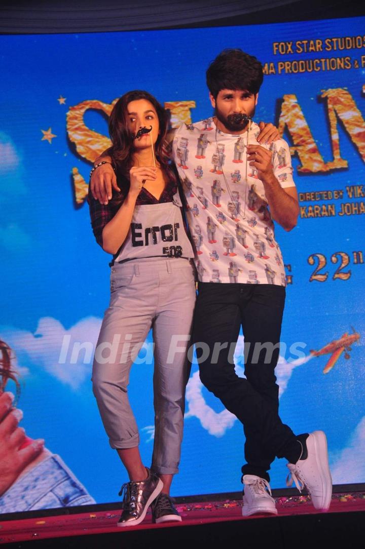 Alia - Shahid at Song Launch of Shaandaar