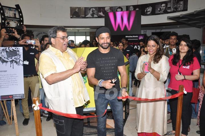 Farhan Akhtar at Whistling Woods