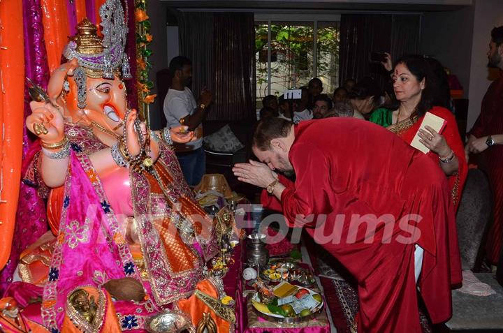 Nitin Mukesh's Ganesh on Ganesh Chaturthi